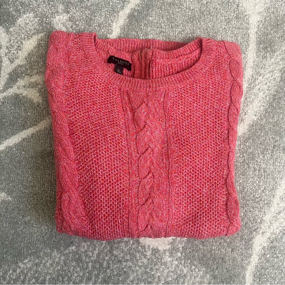 Talbots Pink Sweater